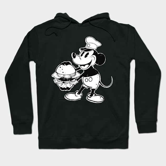 Steamboat willie Hoodie by Paundra